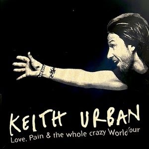 Keith Urban 2007 world tour T-shirt